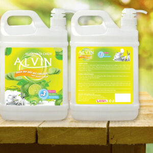 Nước rửa bát Alvin 1800ml hương chanh